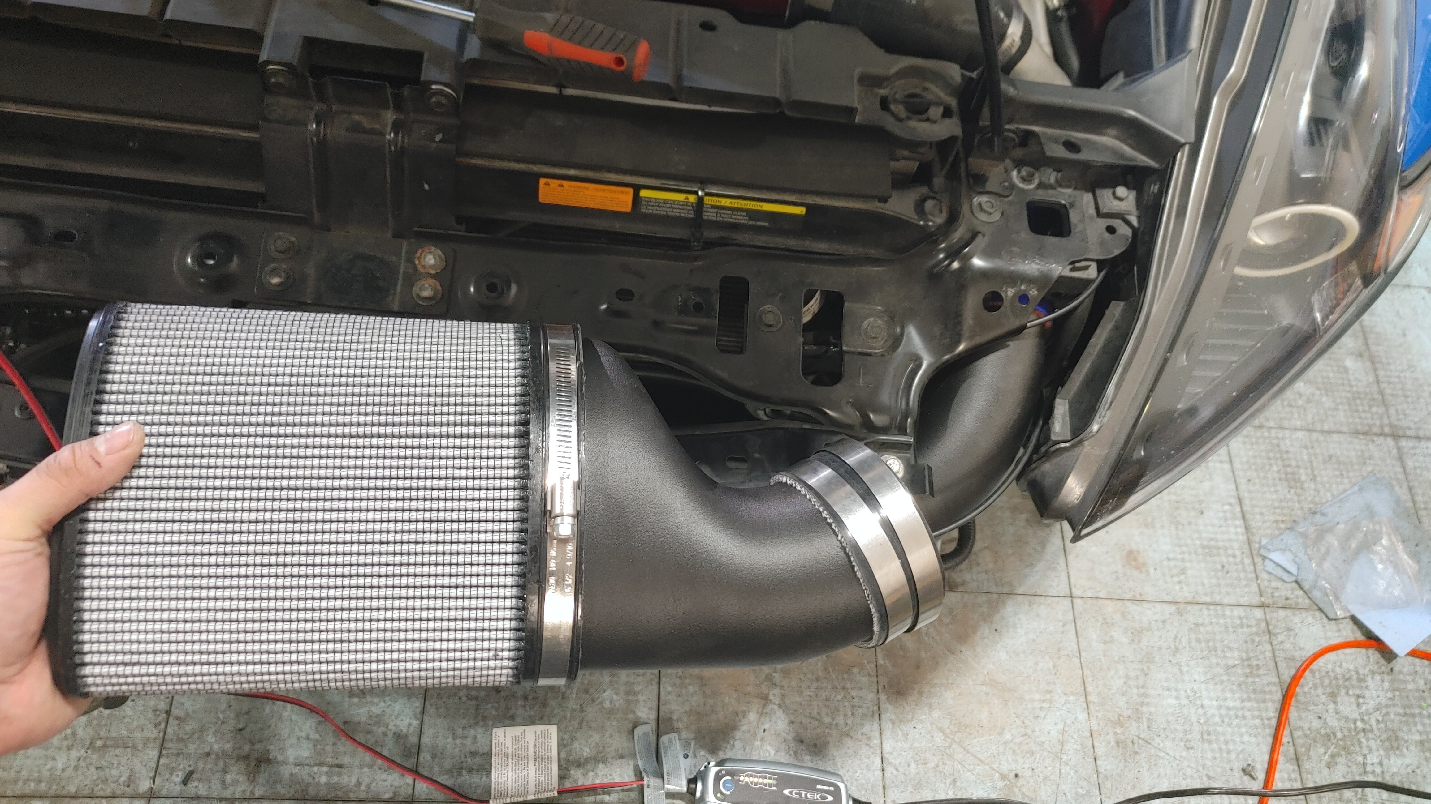 370Z Rotrex Center Intake Kit – 3Dward Printing